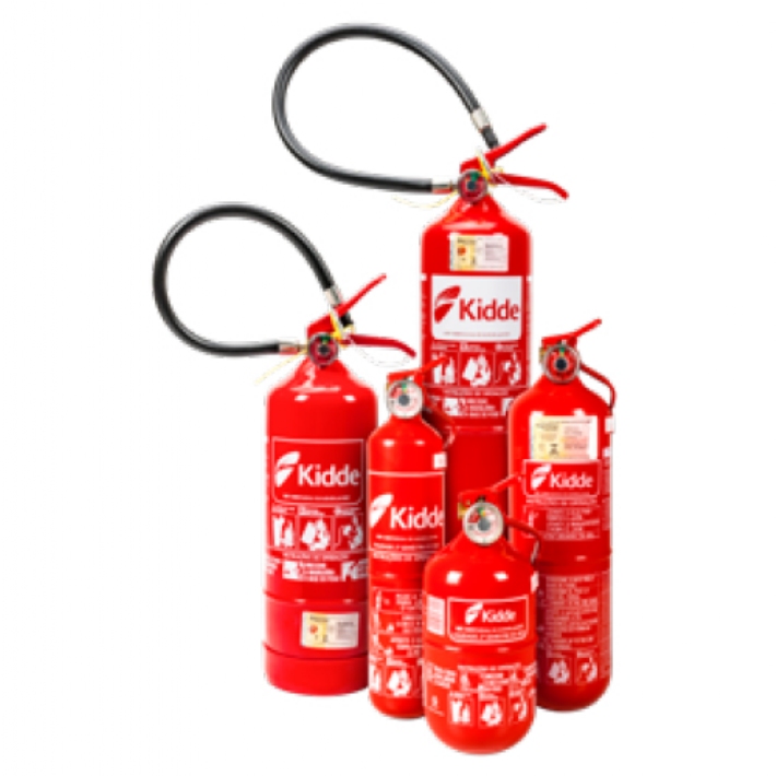 Extintor automotivo de p ABC - KB-DABC55-4 - 0,9 kg
