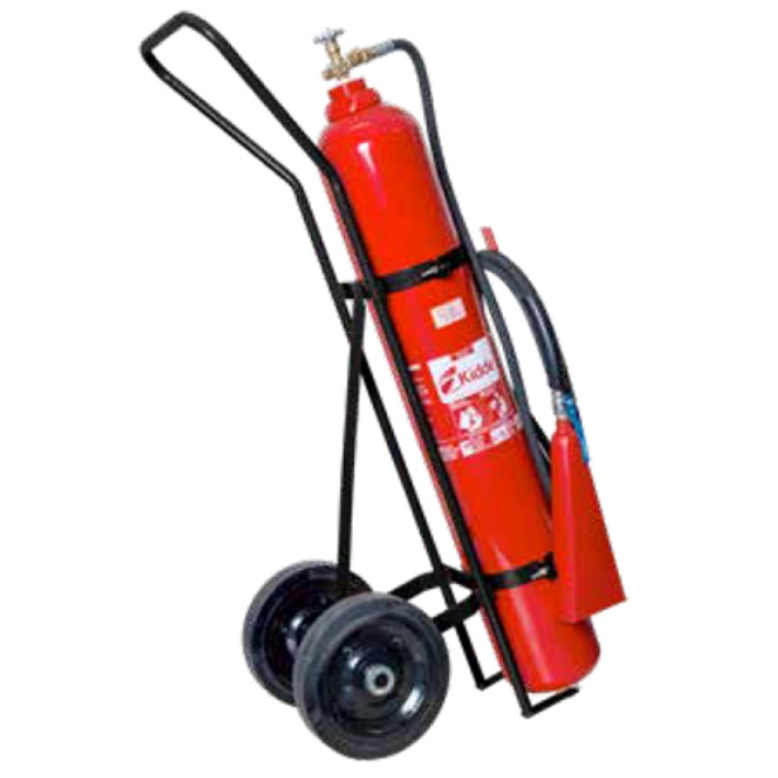 Extintor CONVENCIONAL sobre rodas de CO2 - 10kg