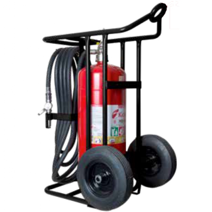 Extintor PREMIUM sobre rodas de p ABC - 25kg